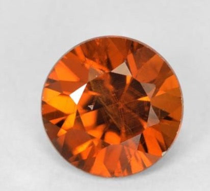 Circón suizo naranja/ varios diámetros